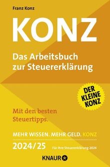Konz: Das Arbeitsbuch zur Steuererklärung. Mit den ... | Buch | Zustand sehr gut