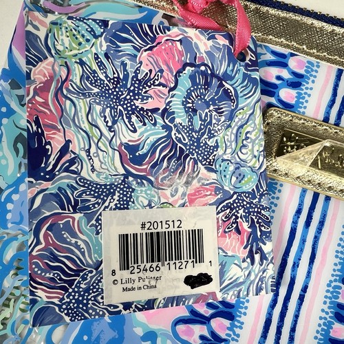 Nuevo con etiquetas Paquete de accesorios de agenda Lilly Pulitzer bolígrafo bloc de notas pegatinas costales - Imagen 8 de 12