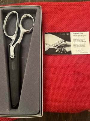 Vintage Gingher Knife Edge Scissors in box