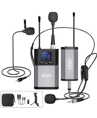 Wireless Lavalier Microphone,UHURU Lavalier Mic, WM-721, (SEE NOTES)