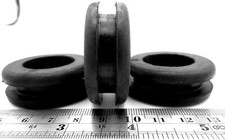 Rubber Grommet Fits 1 3/8" Hole, 1/4" Thick Panel, Has 1" ID - Free Shipping