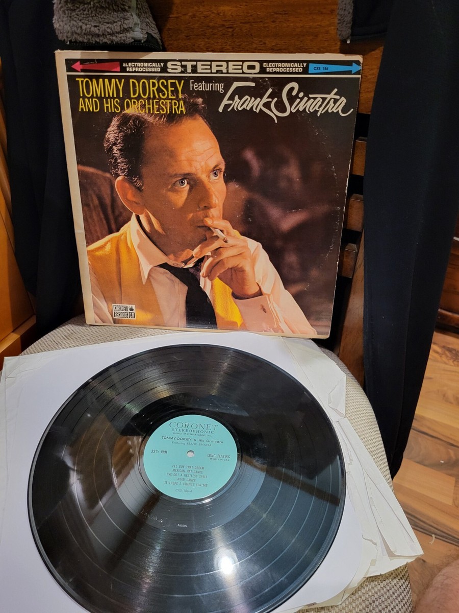 Tommy Dorsey & Frank Sinatra Coronet CXS-186 1963 EX Vinyl VG+