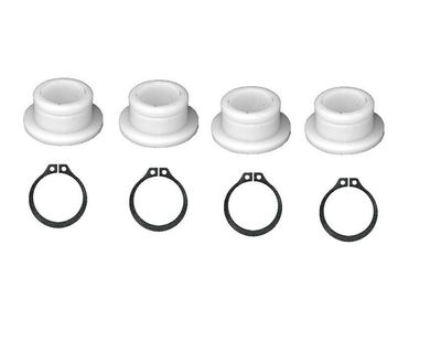 4 PK. WALKER DECK PIN BUSHINGS 5740-2 - with F123 snap rings(D34A)