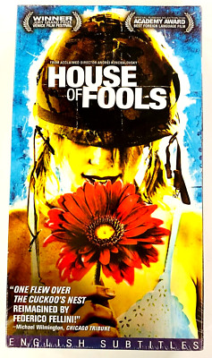 House of Fools (VHS, 2003) JULIA VYSOTSKY SULTAN ISLAMOV - NEW