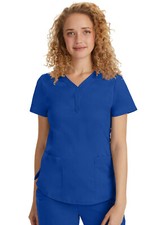 Healing Hands Women Scrubs Jane Top 2167 GALBL Galaxy Blue Free Shipping