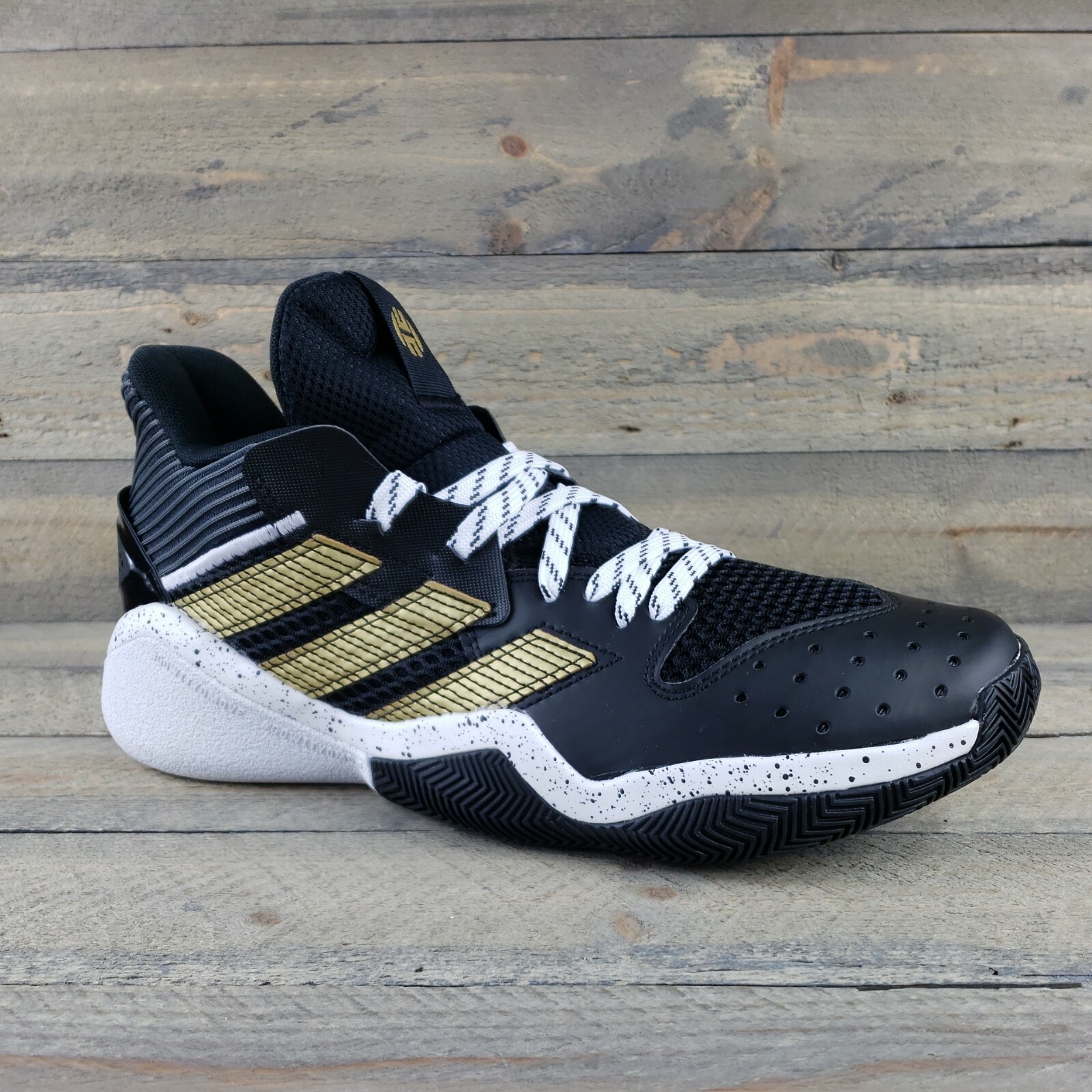 adidas Harden Stepback Black Gold 
