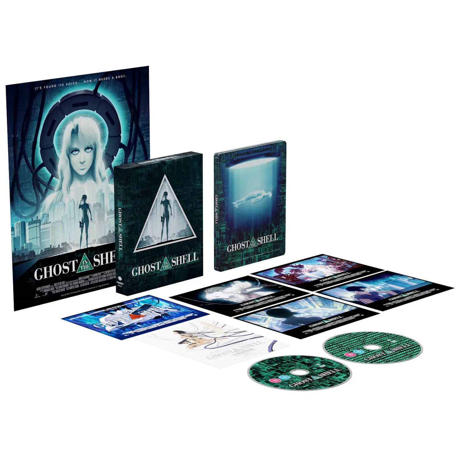 Ghost In The Shell - Ltd Edition Steelbook (4K Ultra HD + Blu-ray) WWS Ograniczona SPRZEDAŻ, popularna