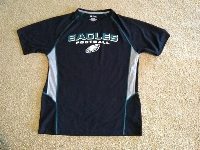 PHILADELPHIA EAGLES NFL TEAM APPAREL MENS SHORT SLEEVE SHIRT SZ L | eBay