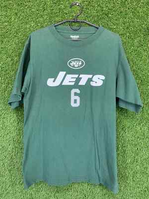 シャツ Reebok NFL New York Jets Sanchez #6 NEW YORK JETS # 6 SANCHEZ NFL AMERICAN FOOTBALL SHIRT JERSEY TEE