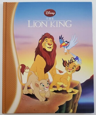 Matthew Broderick Signed The Lion King Childrens Book Kids Simba