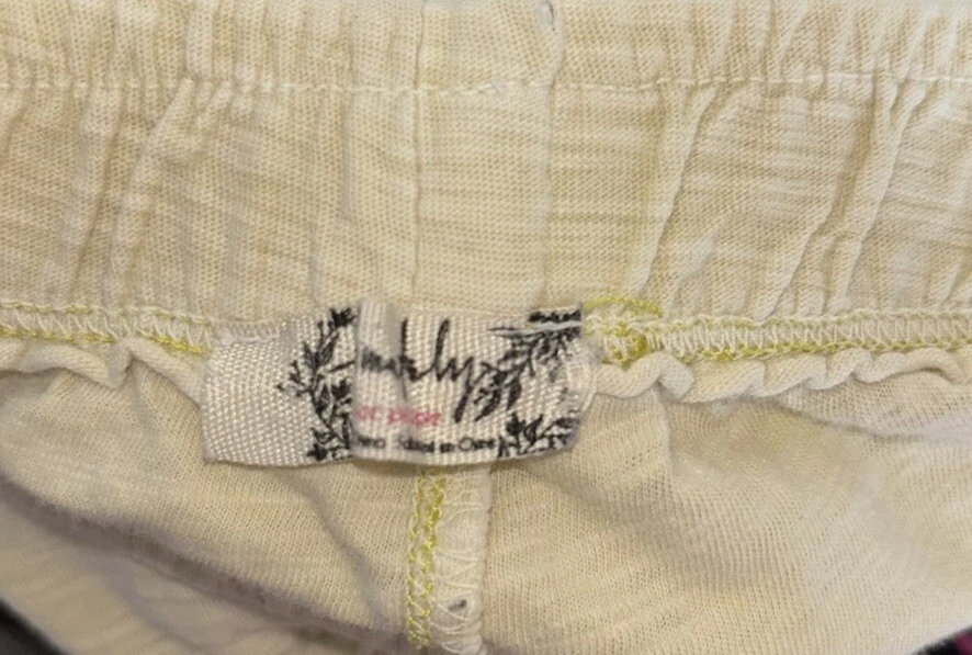 Pantalones de salón pijama amarillo Intimately Free People talla S pequeños Foto 3 de 3