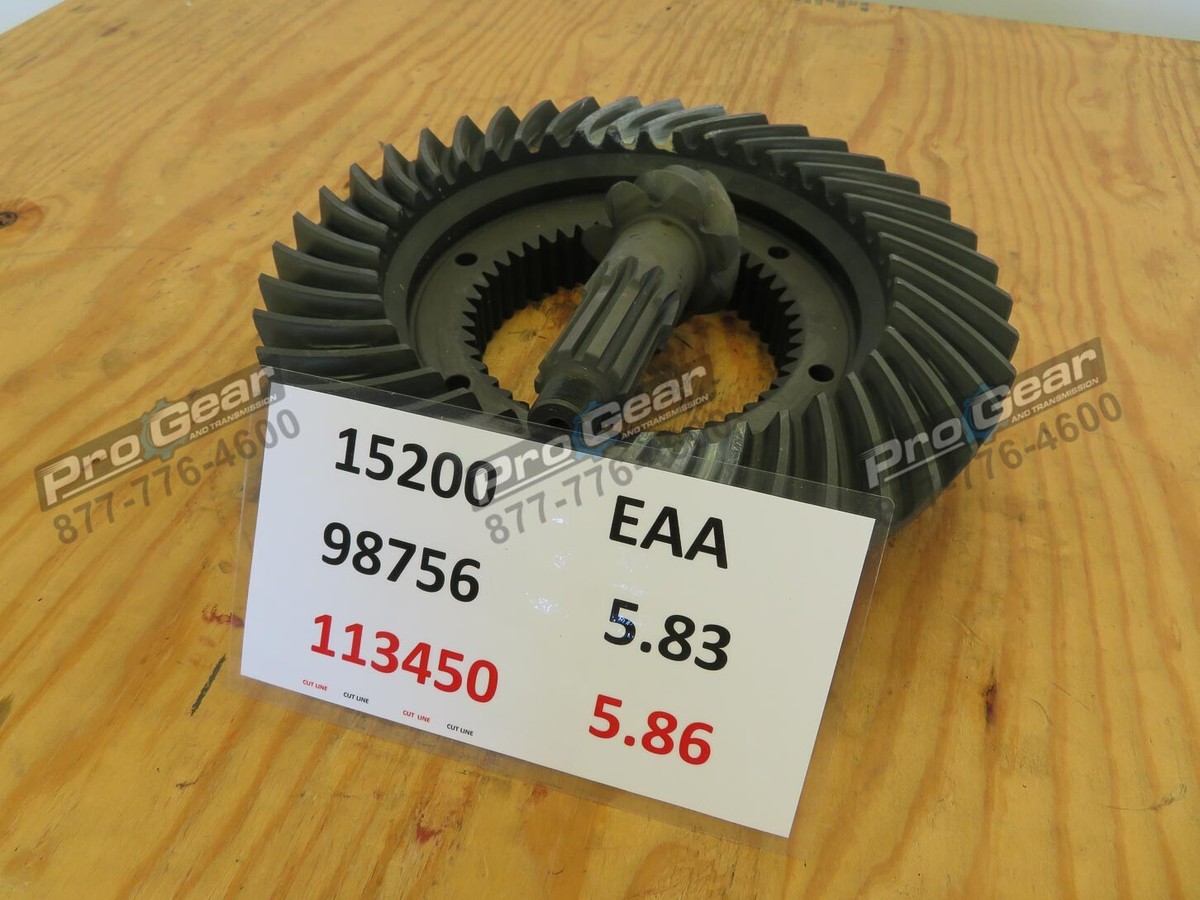 EATON RING & PINION 98756 2-SPEED 15200 583 RATIO GEAR SET