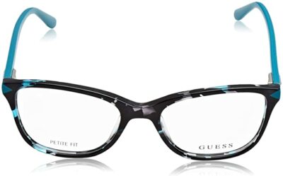 GUESS GU2673 Turquoise Marble 089 Plastic Optical Eyeglasses Frame 51-17-140 RX