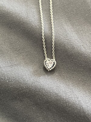 pandora elevated heart necklace