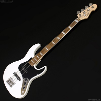 Grass Roots G-AM-55MS Snow White 3.74kg Electric Bass Guitar W/Gig Bag