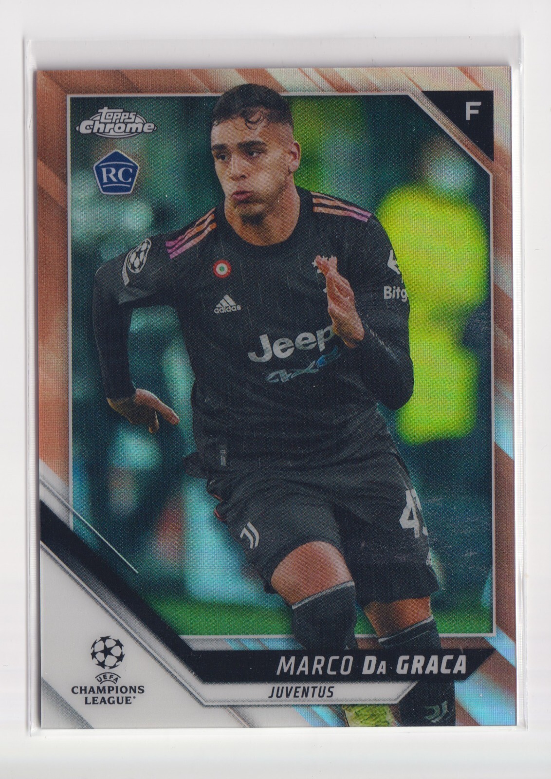 Marco Da Graca Rookie 2021-2022 Topps Chrome Rose Gold /125 Topps Chrome #112 RC
