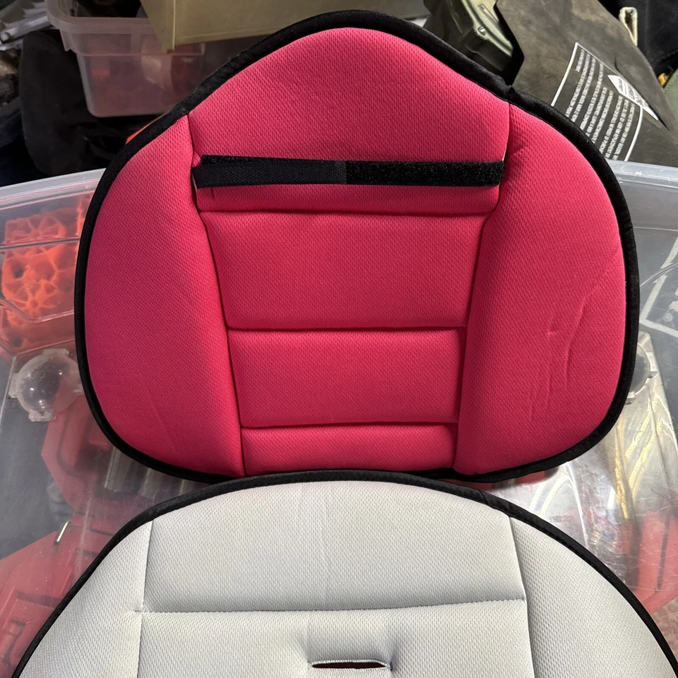 Almohadilla de soporte de inserción de asiento de coche Baby Trend Hybrid LX 3 en 1 rosa de repuesto Foto 2 de 4