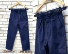 High Waisted Gurkha Pants British Military 1950s Style Army Trousers  - Cotton