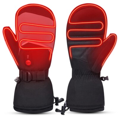 Day Wolf beheizbare Handschuhe mit 2200mAh Akku passend für S-L