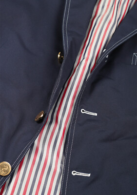 THOM BROWNE. NEW YORK ジャケット Thom Browne NEW YORK Typewriter Blue Blazer Sport Coat Size 52