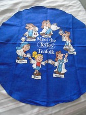 Tea Towel: Collectable: Meet the Tetly Teafolk: Circular: Cotton: