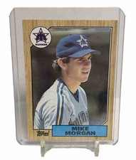 Mike Morgan - 1987 Topps #546 - Seattle Mariners Baseball Card FRESH GEM MINT