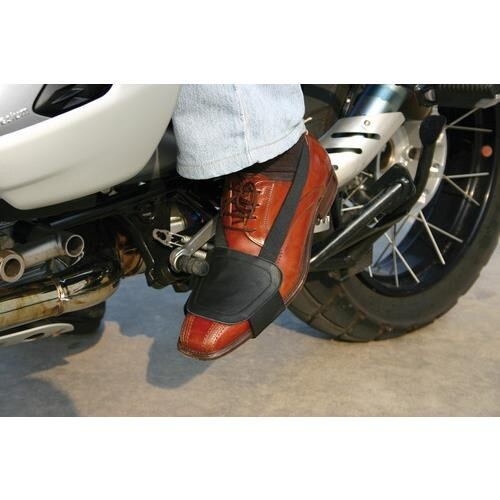 Protège Chaussure Moto Universel 2 Paquets, Protection Antidérapante Sélecteur Vitesse Élastique Ajustable, Résistant Pluie Soleil Pratique Et Facile à Utiliser, Accessorio Moto Sécurité Style Confort