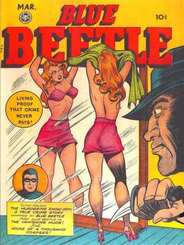 Blue Beetle #54 Photocopy Comic Book