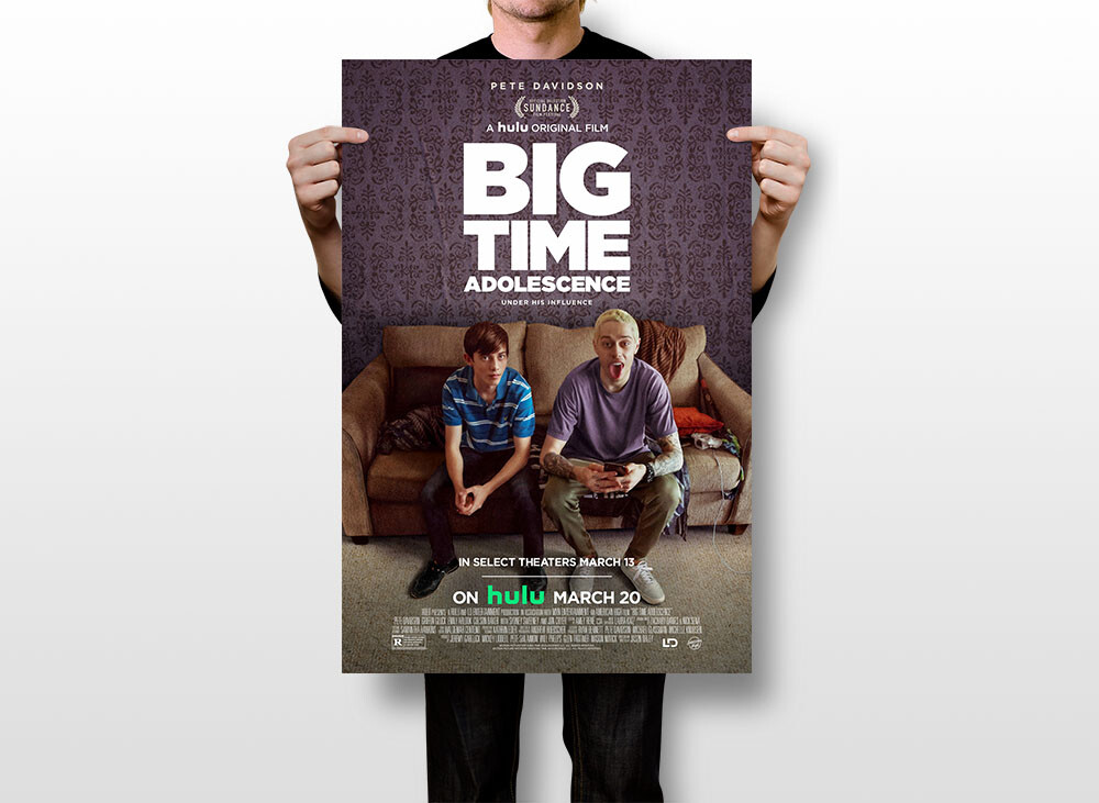 Big Time Adolescence Movie Comedy Drama Painting Wall Art Home
