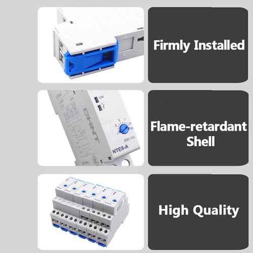 DC 24V AC 220V Time Delay Relays 1-480 Sec Off-delay On-delay SPDT NTE8-A NTE8-B - Picture 6 of 11