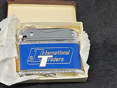 VINTAGE SAROME ''SWALLOW'' ADVERTISING LIGHTER INTERNATIONAL TRADERS EXC