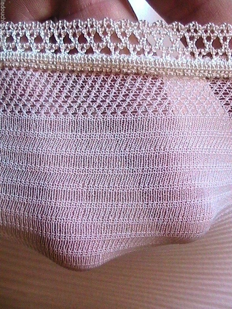 FRENCH 1950s LADY WHITE CLASSIC BRIEFS PANTIESSTRETC… Gem