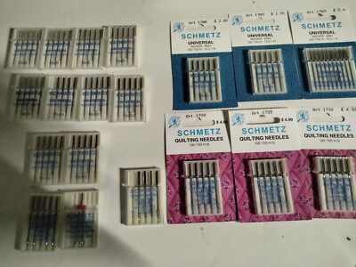 95 Schmetz Universal,Quilting &Embroidery Sewing Machine Needles