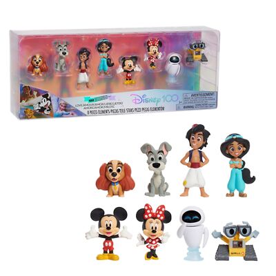 Disney100 Years of Love Celebration Limited Edition 8 Figure Pack