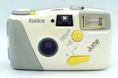 Konica Jump  Beige  / analoge 35mm Kamera