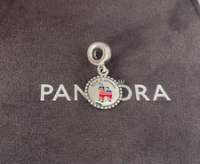 Pandora San Antonia Dangle Charm Pendant S925 Sterling Silver Jewelry