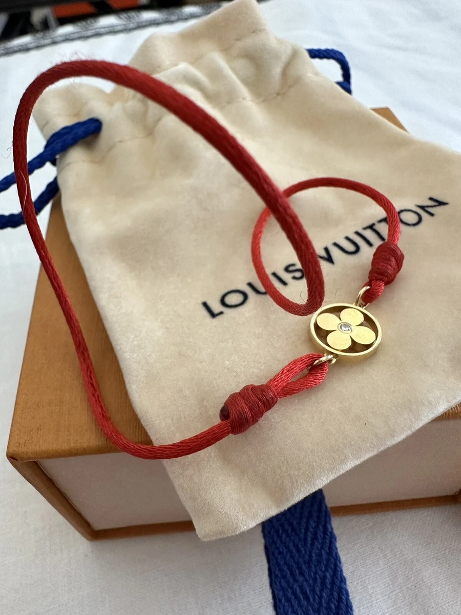 LOUIS VUITTON Cordu Saint Idylle Bracelet Q95586 Au750 18K Yellow 