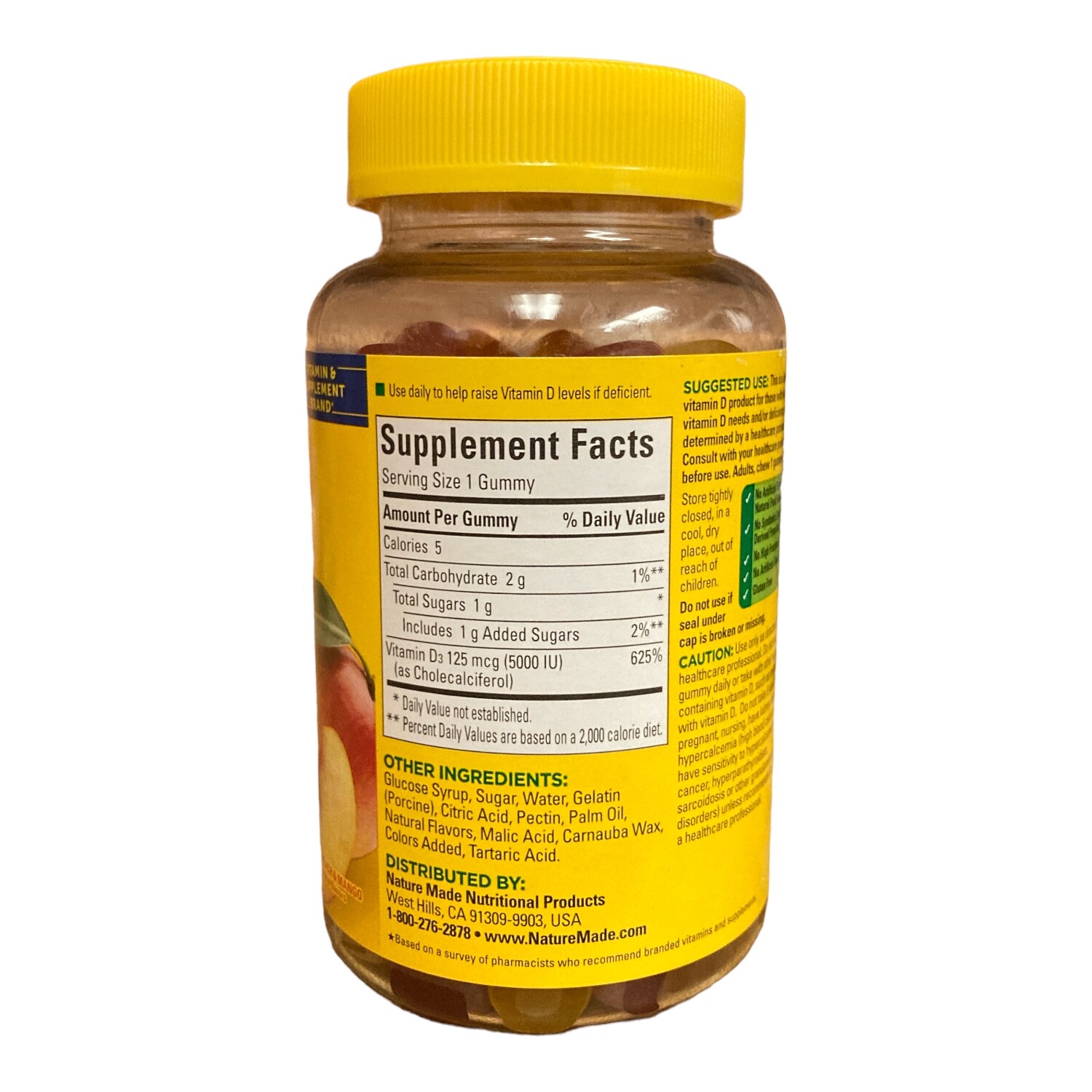 Nature Made Vitamin D3 Gummies 5000 Iu (150 ct.) eBay