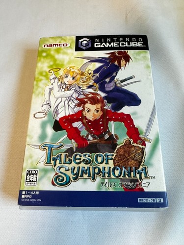 Jeu Tales Of Symphonia - Version Japon GameCube - Bon état, Complet