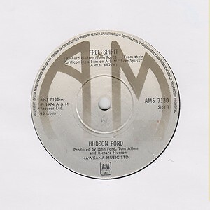 Hudson-Ford - Free Spirit (7'', Single)