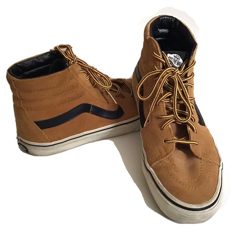 vans high tops mustard