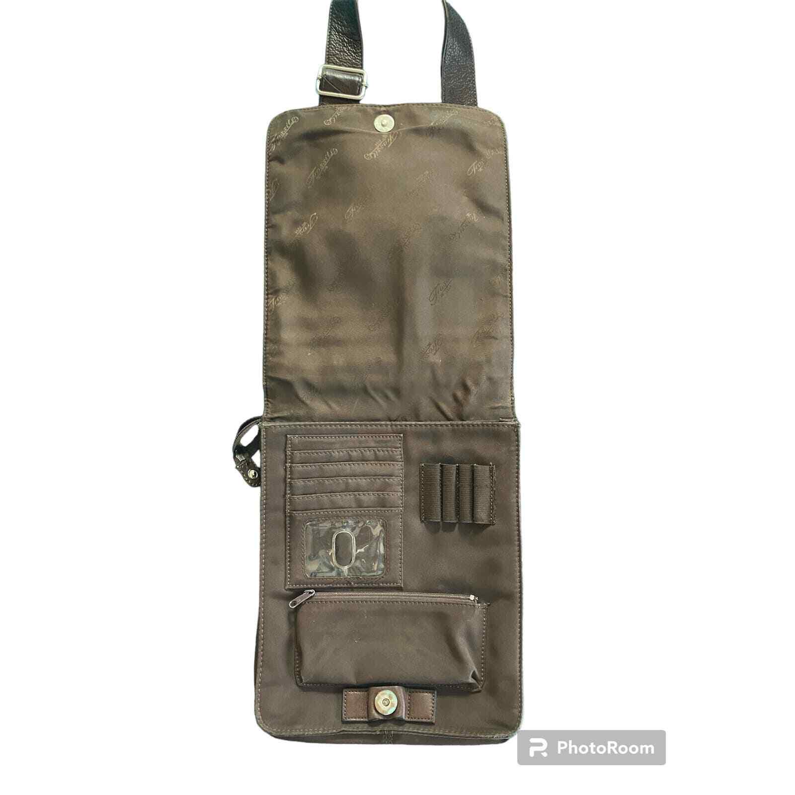 Fossil Rugged Pebbled Leather Mini Messenger Cros… - image 2