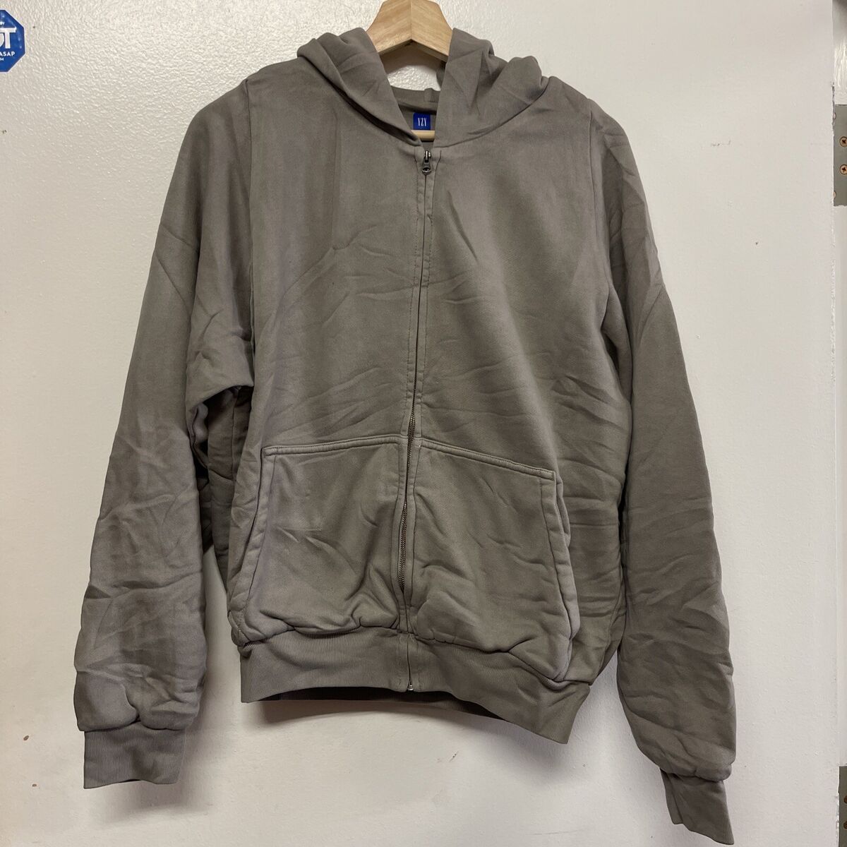 Yeezy Gap Hoodie Zip Up Taupe Double Layer Unreleased Yeezy Gap Hoodie Zip Up Taupe Double Layer Unreleased