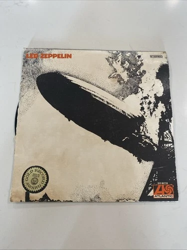 Led Zeppelin I LP Atlantic SD 8216 (1969) Vinyl Record Hindenburg Cover