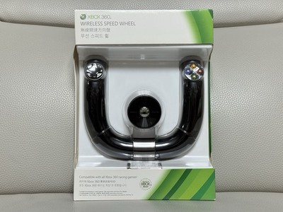 SEALED Korean XBOX 360 Wireless Speed Wheel Korean Version Korea SUPER RARE NEU