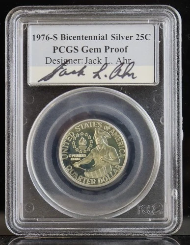 1976-S Silver Bicentennial Quarter PCGS Gem Proof