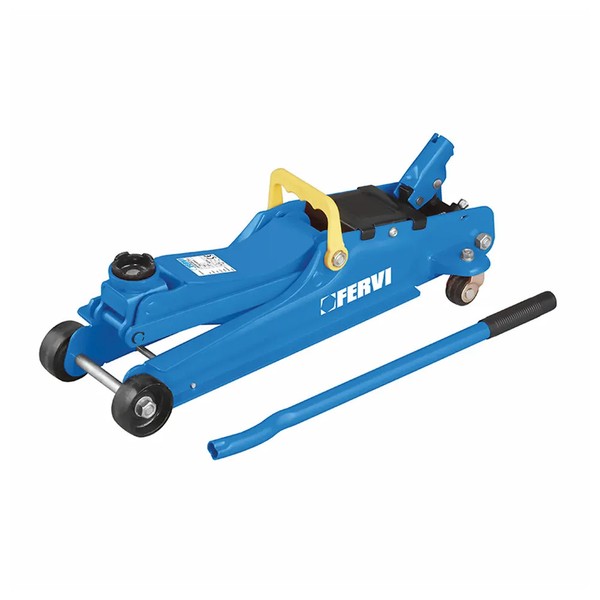 Hydraulischer Hebelheber FüR Autos 2 TON Fervi 0567 Autoreparatur-image