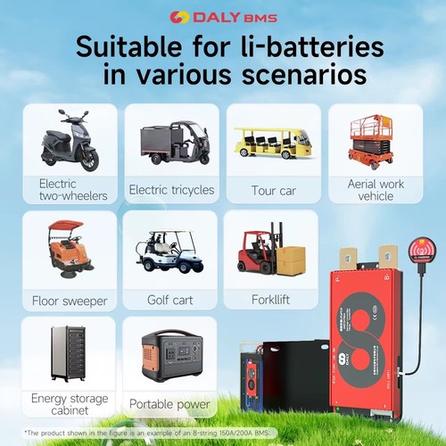 Daly Smart BMS 16S 48V 200A LiFePo4 Battery BMS w/Balance +Bluetooth Module USA - Picture 6 of 17