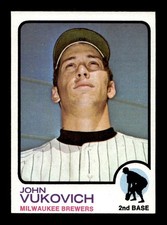 1973 Topps #451 John Vukovich Brewers NEAR MINT *9q