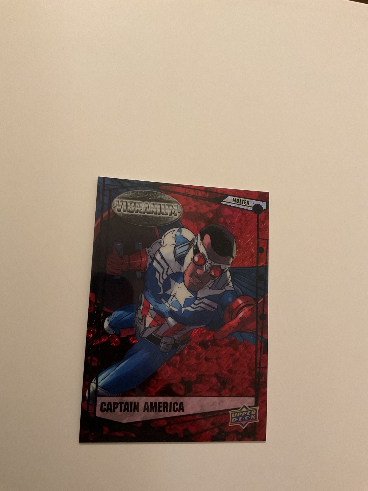 2015 Marvel Vibranium Molten #/299 Captain America